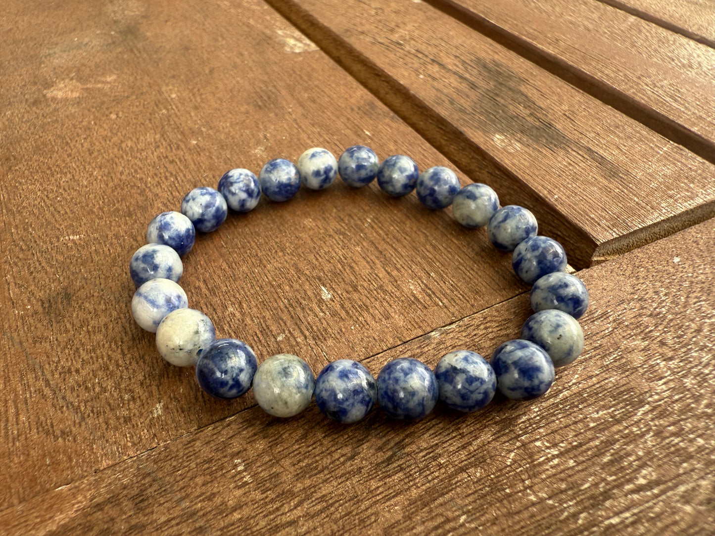 ✔Ágata de encaje azul - 9,9