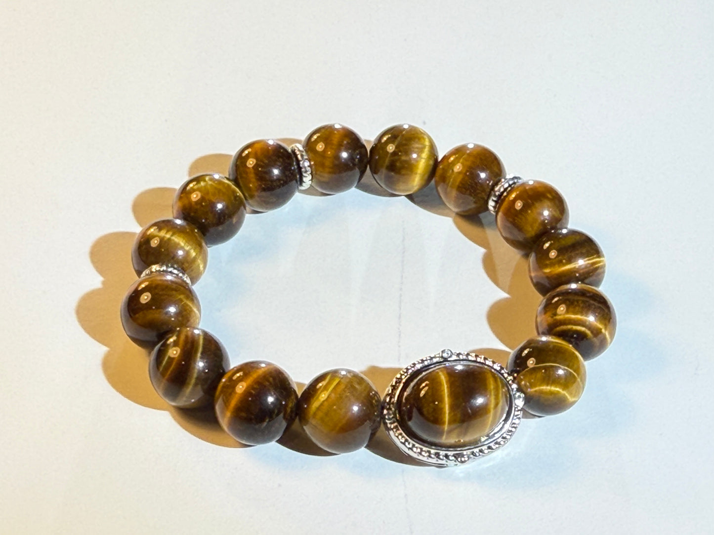 The Eye of the King | Golden Tiger’s Eye Energy Bracelet