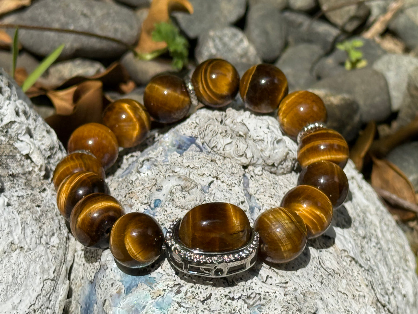 The Eye of the King | Golden Tiger’s Eye Energy Bracelet