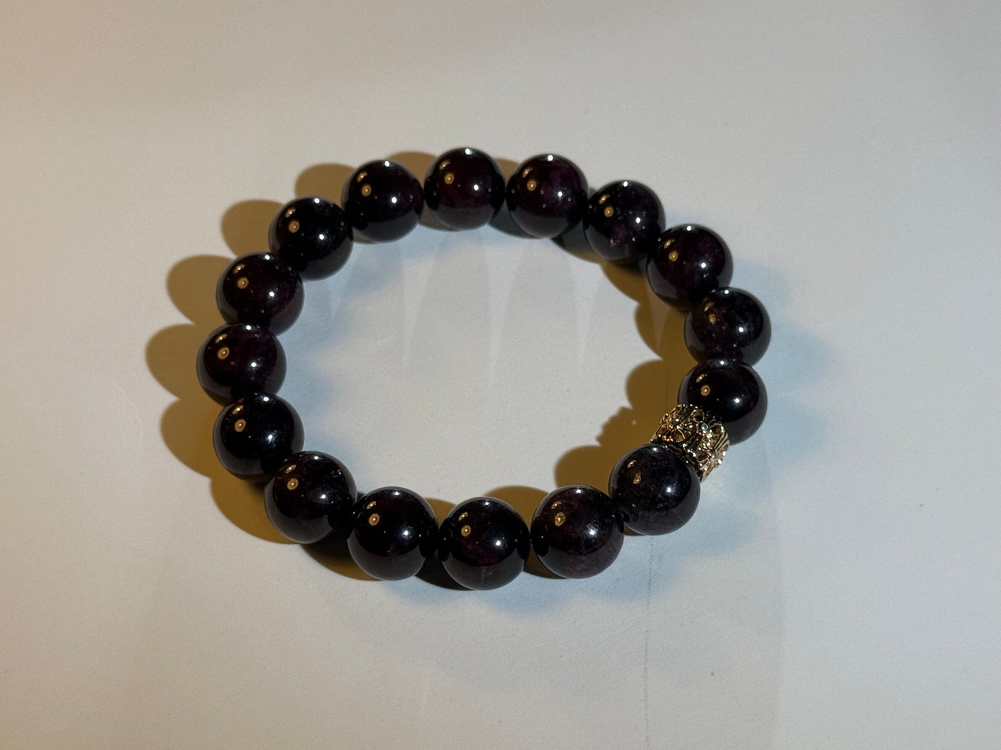 "Goddess’s Blood" Garnet Bracelet