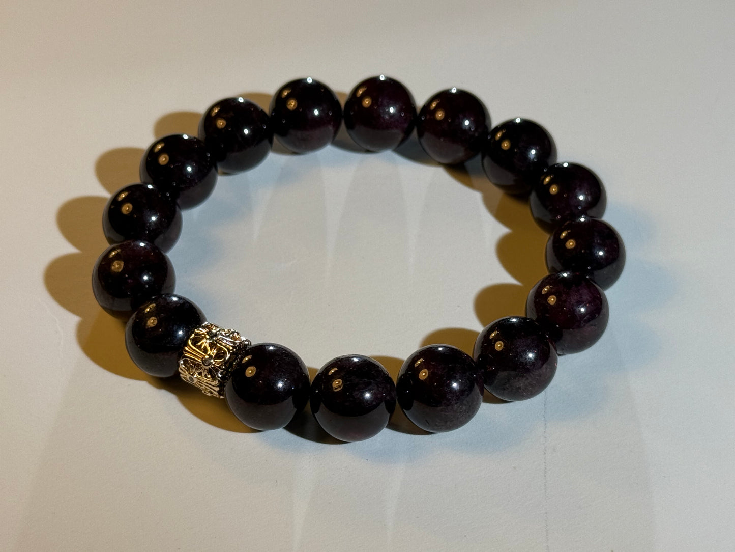 "Goddess’s Blood" Garnet Bracelet