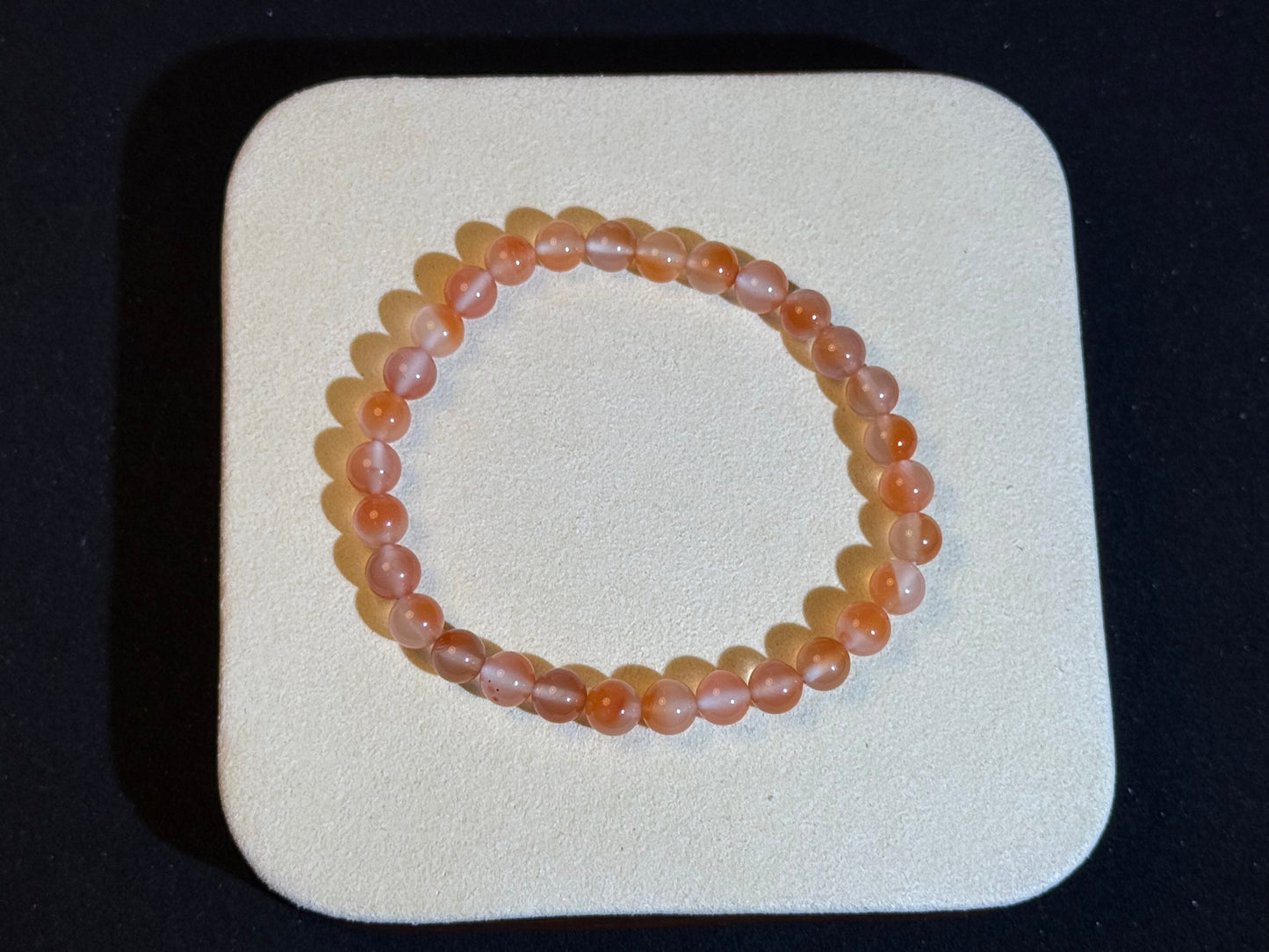 "Blossom Serenity" Ice Flower Agate Bracelet