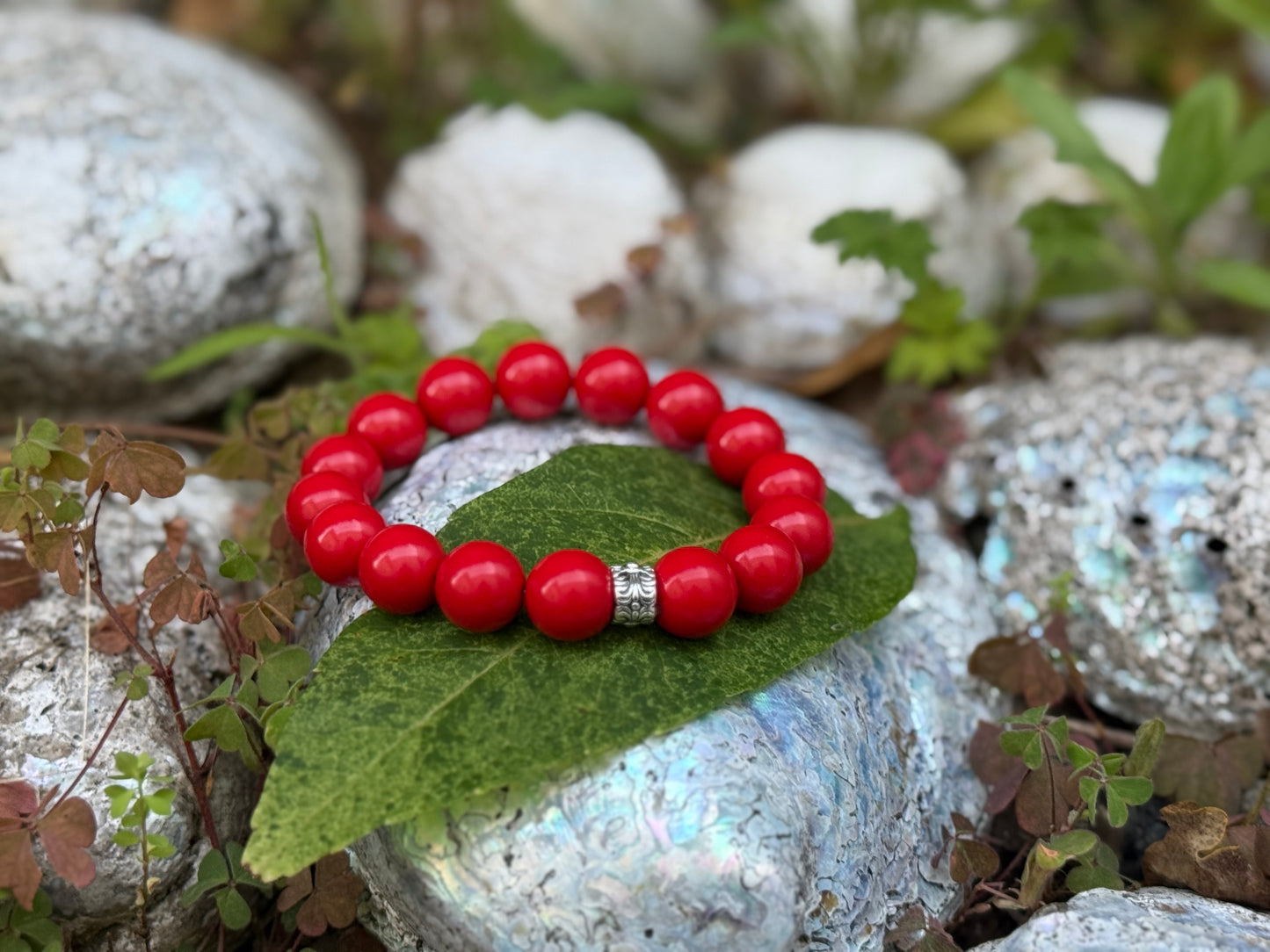 "Scarlet Guardian" Vermilion Bracelet