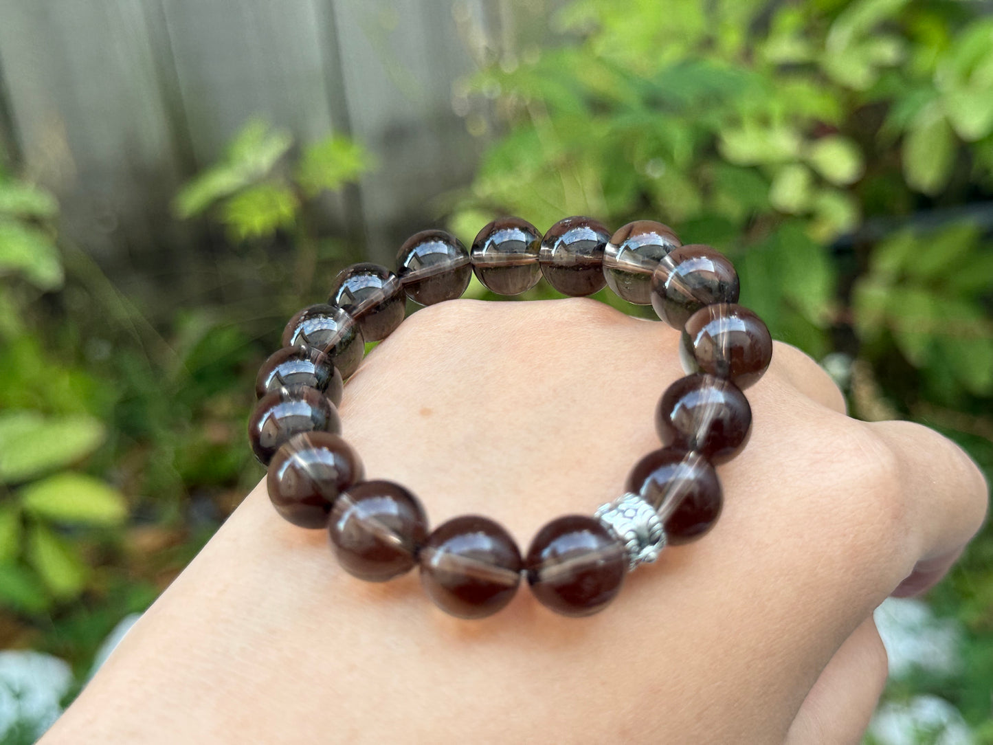 "Smoky Guardian" Smoky Quartz Bracelet