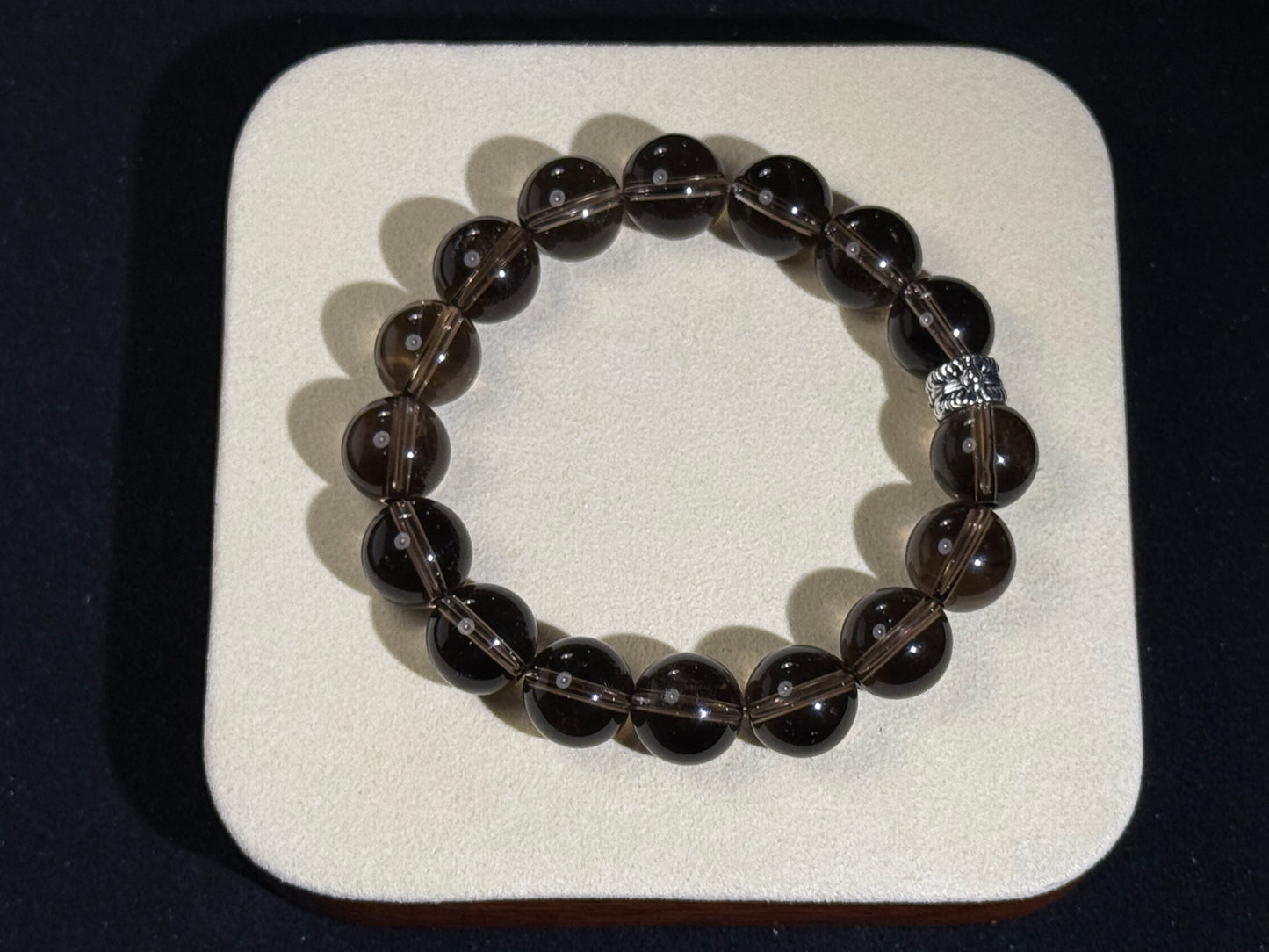 "Smoky Guardian" Smoky Quartz Bracelet