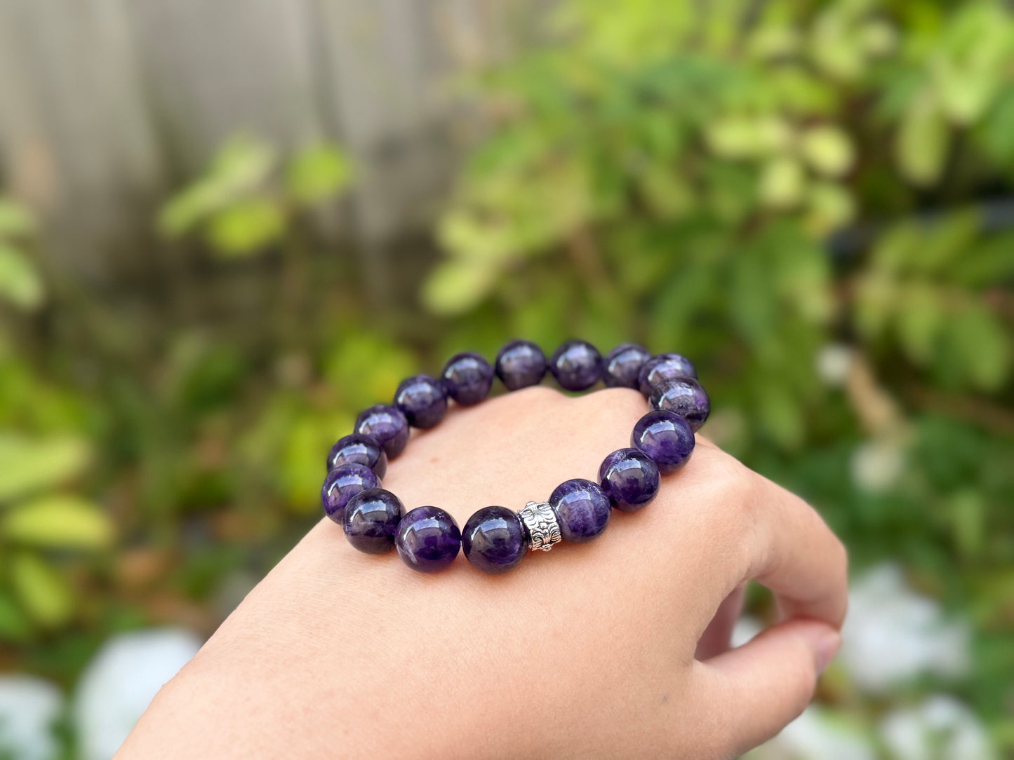 "Mystic Wisdom" Amethyst Bracelet