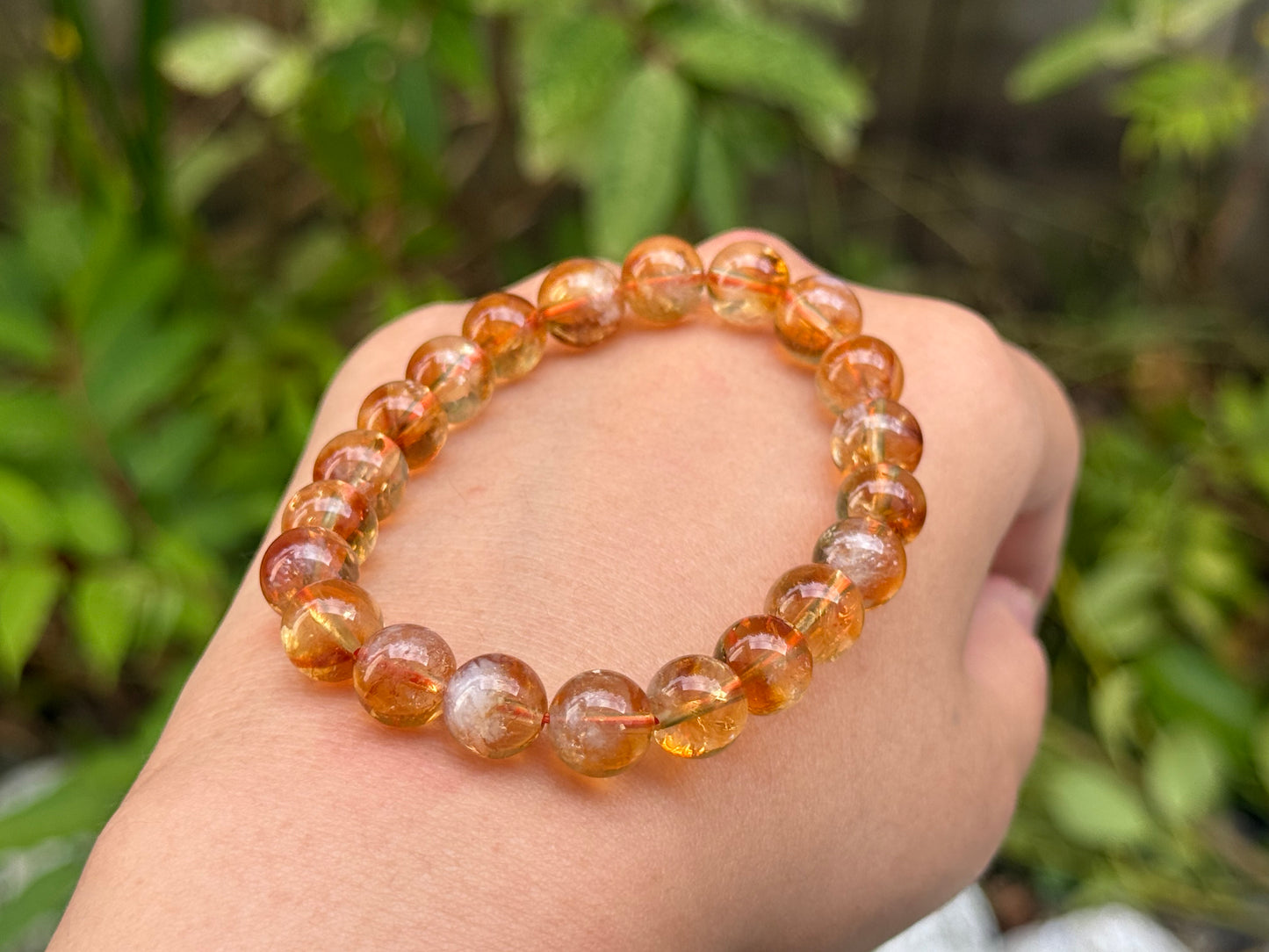 "Golden Pinnacle" Yellow Rutile Quartz Bracelet