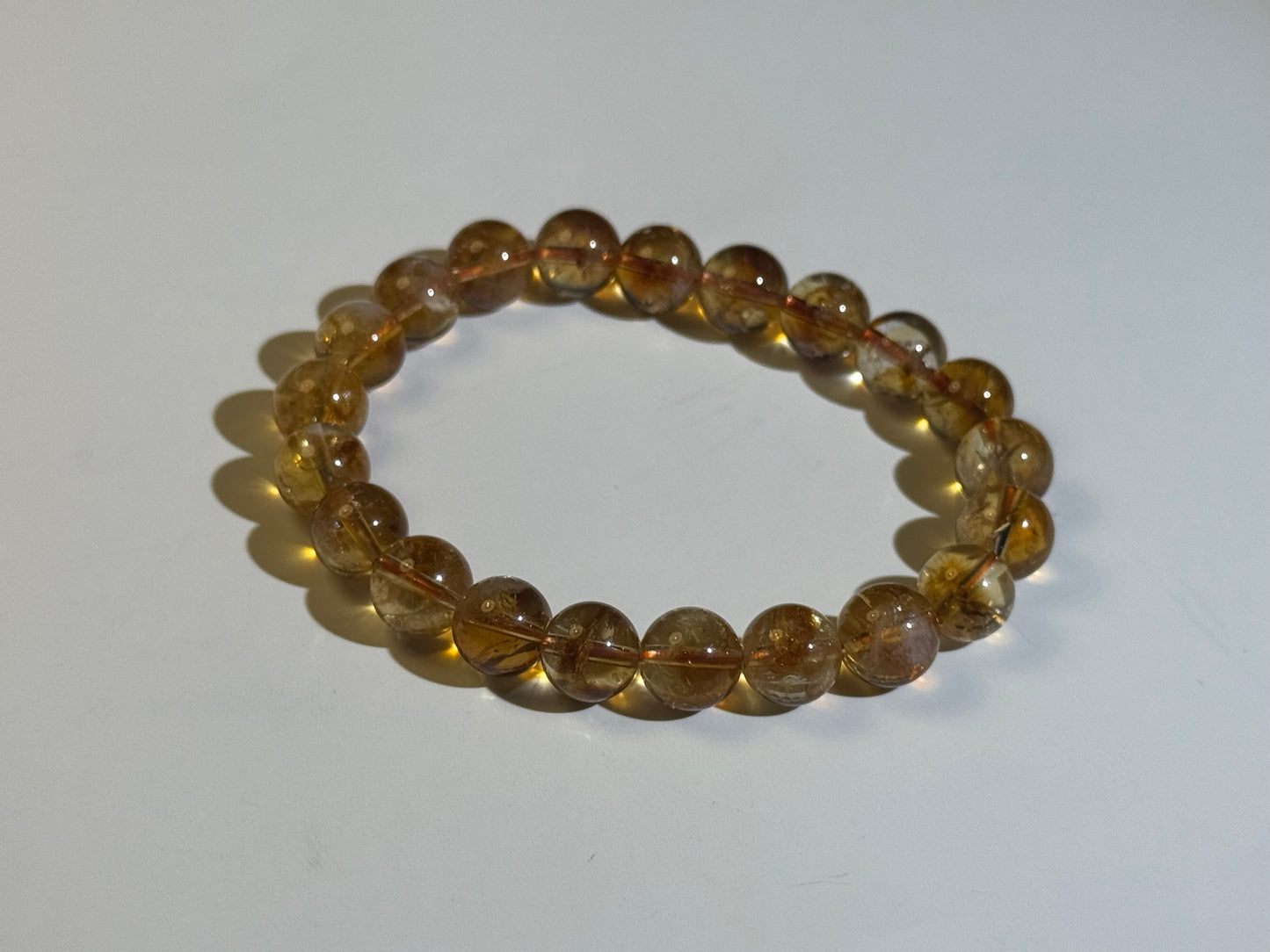 "Golden Pinnacle" Yellow Rutile Quartz Bracelet