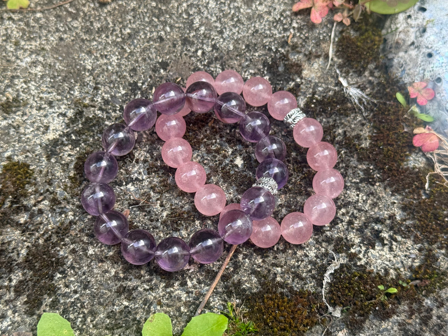 "Royal Amethyst" Brazilian Ice-Clear Amethyst Bracelet