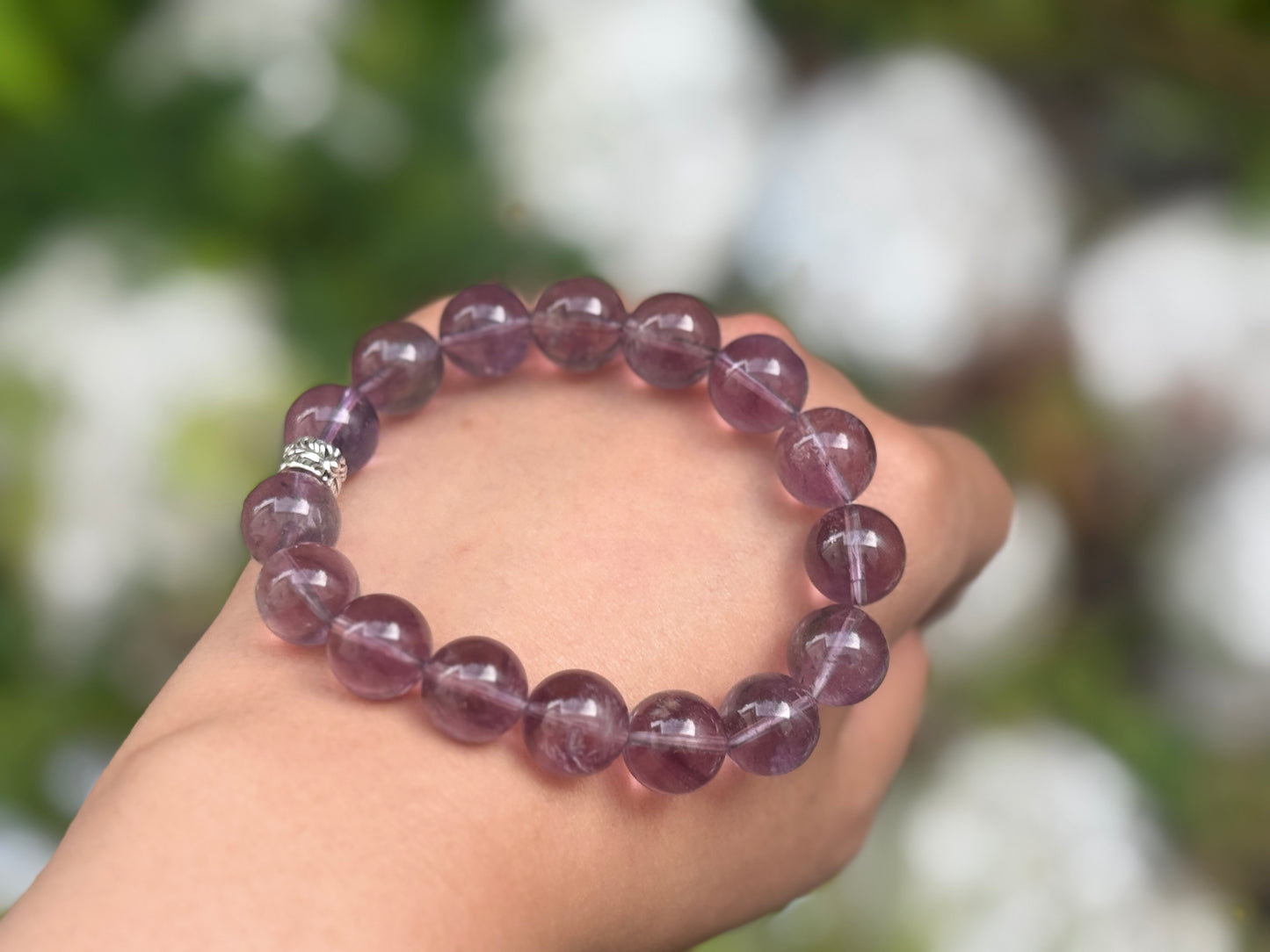 "Royal Amethyst" Brazilian Ice-Clear Amethyst Bracelet