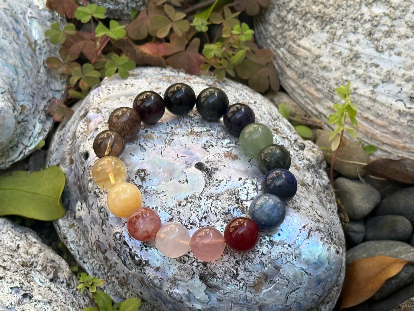 "Celestial Harmony" Multi-Gemstone Bracelet