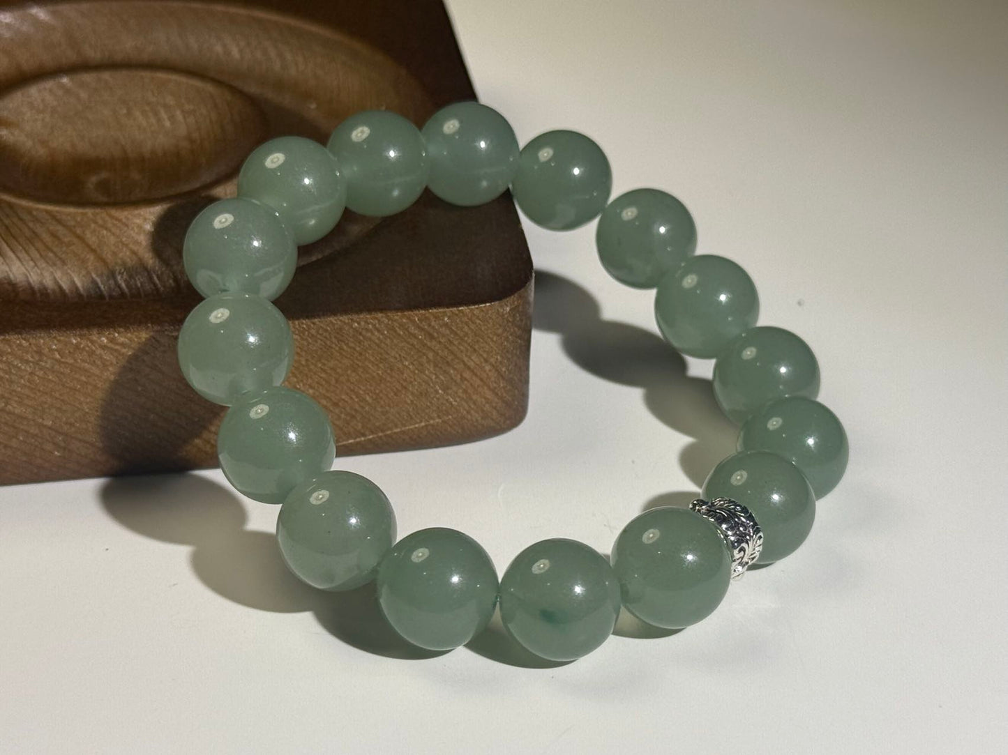 "Emerald Serenity" Green Aventurine Bracelet