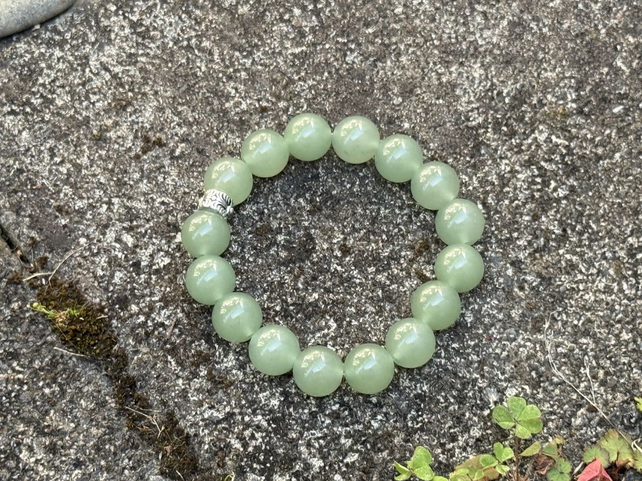 "Emerald Serenity" Green Aventurine Bracelet