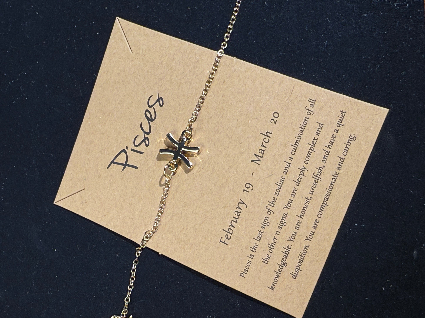 ✔Constellation-Pisces Bracelet