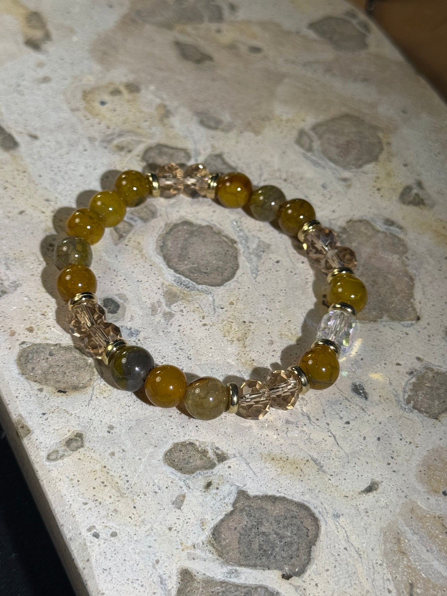 ✔Constellation-Gemini Crystal Bracelet