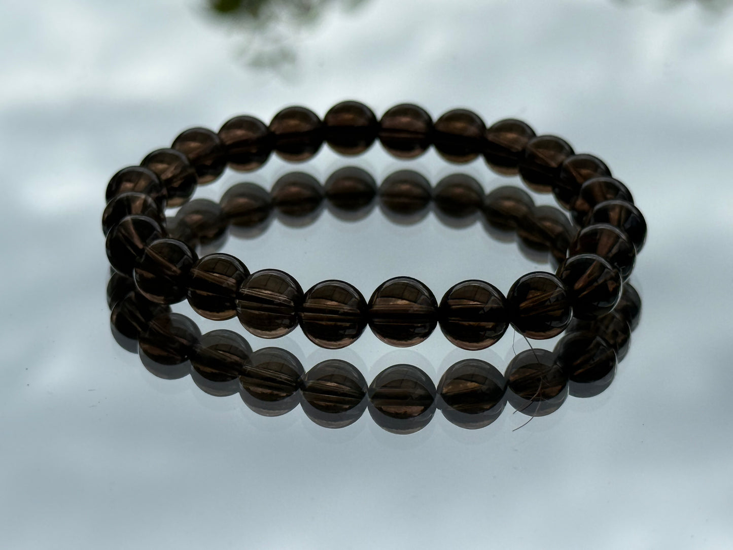 Smoky Quartz Crystal Bracelet