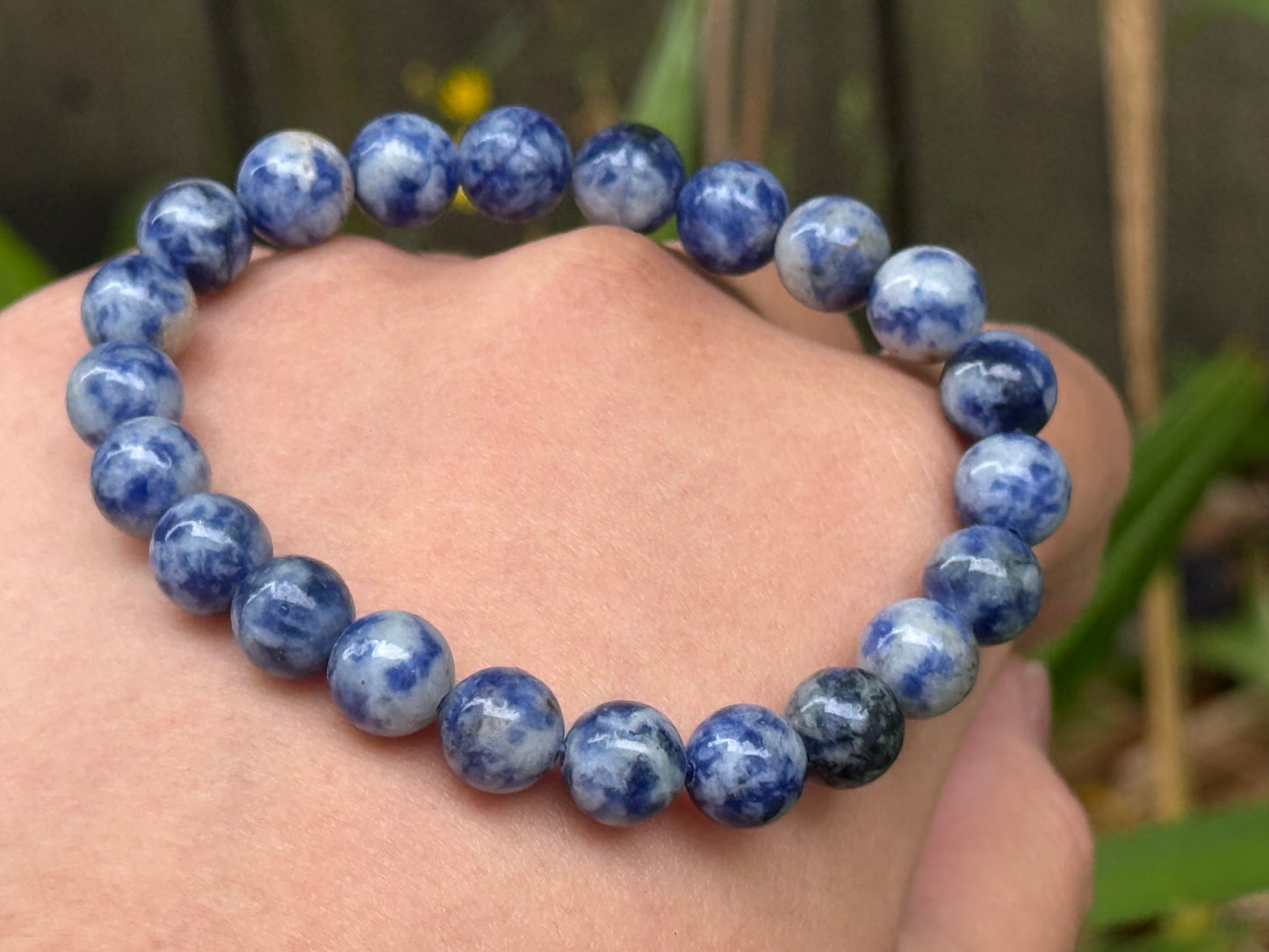 ✔Piedra de punto azul-9.9