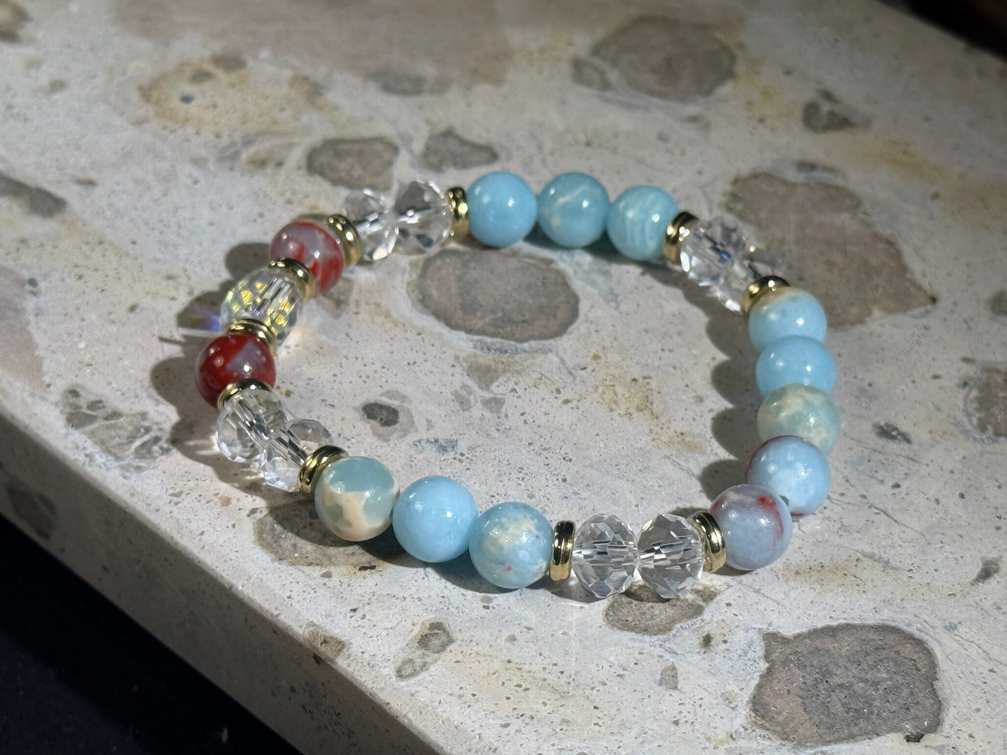 ✔Constellation-Libra Crystal Bracelet