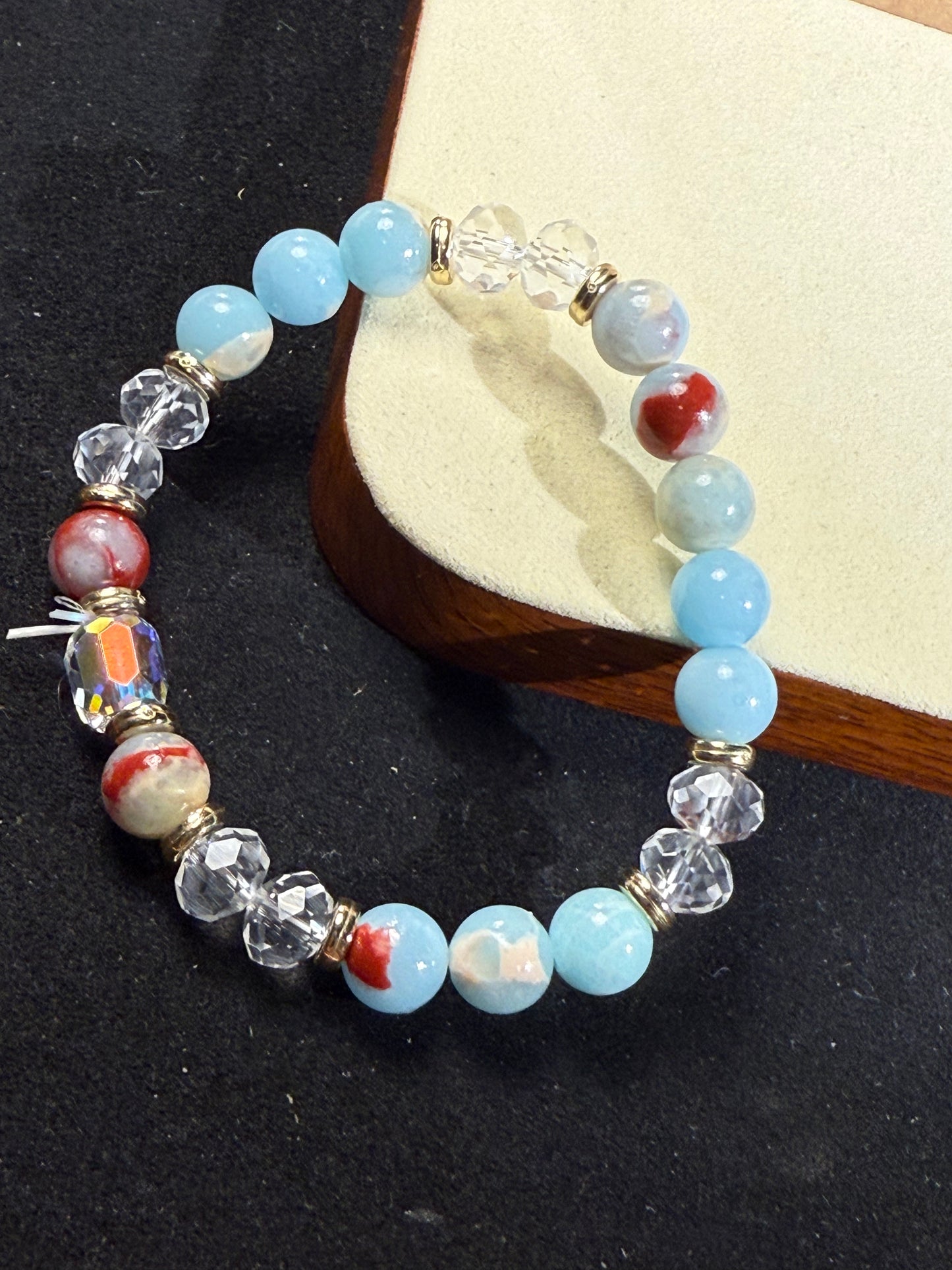 ✔Constellation-Libra Crystal Bracelet