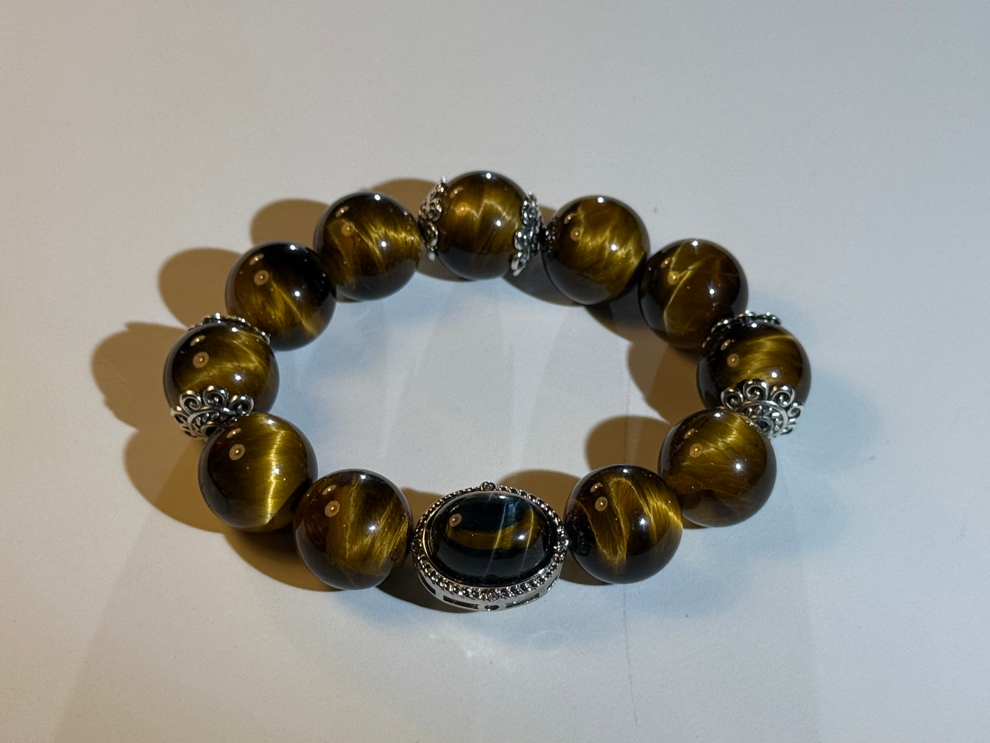 The Eye of the King | Golden Tiger’s Eye Energy Bracelet