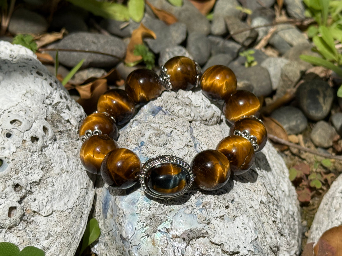The Eye of the King | Golden Tiger’s Eye Energy Bracelet