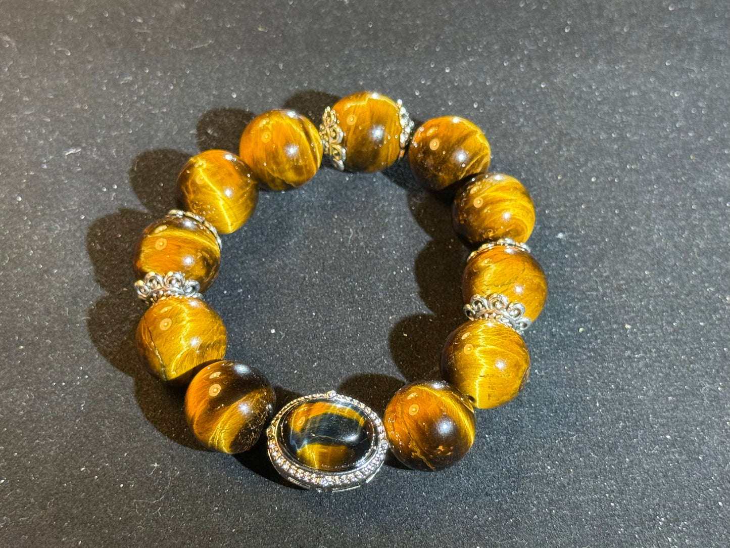 The Eye of the King | Golden Tiger’s Eye Energy Bracelet
