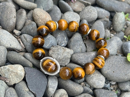 The Eye of the King | Golden Tiger’s Eye Energy Bracelet