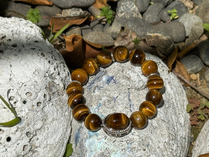 The Eye of the King | Golden Tiger’s Eye Energy Bracelet