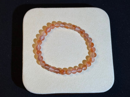 "Blossom Serenity" Ice Flower Agate Bracelet