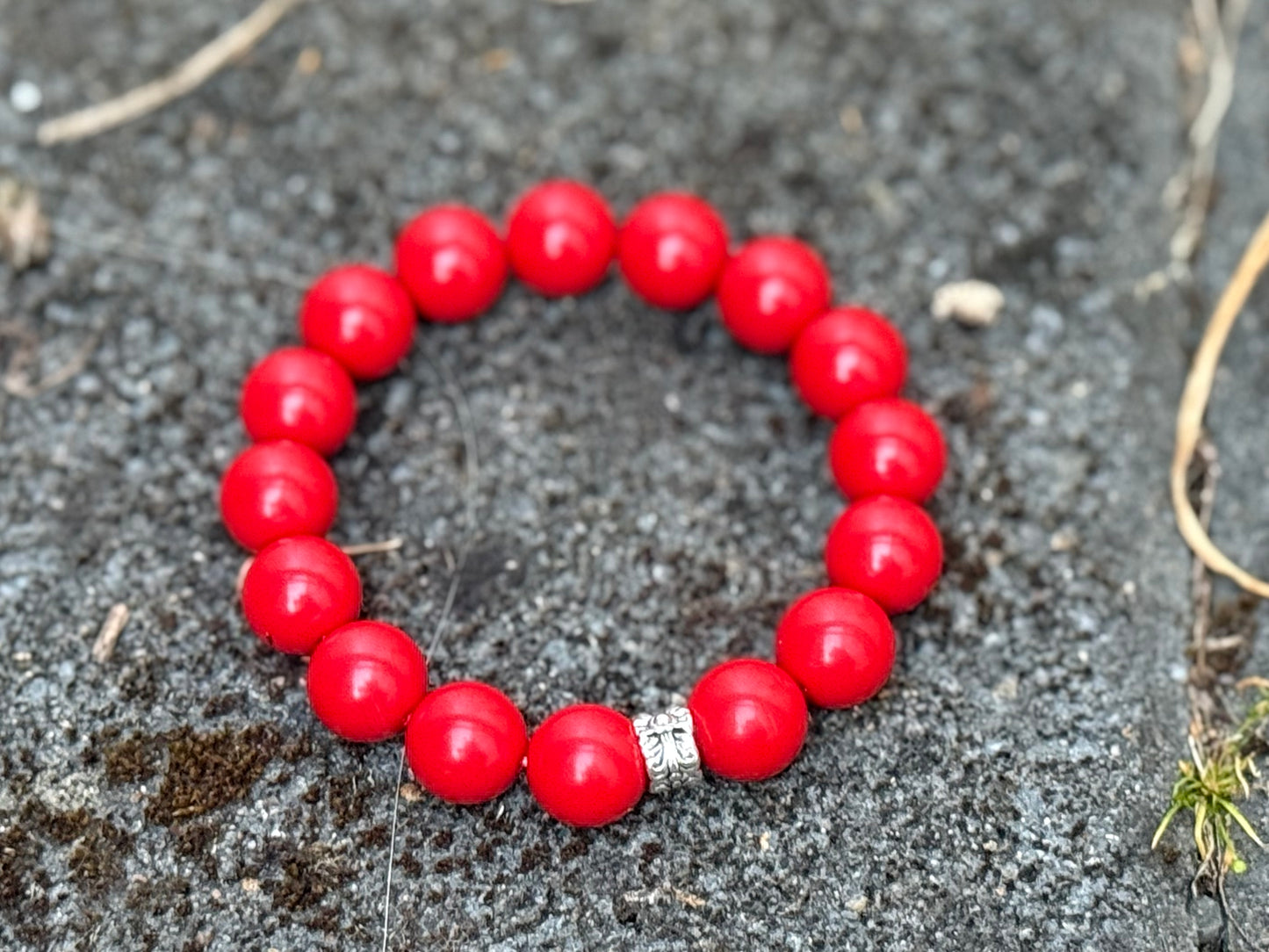"Scarlet Guardian" Vermilion Bracelet