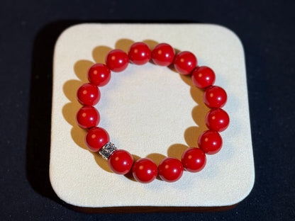 "Scarlet Guardian" Vermilion Bracelet