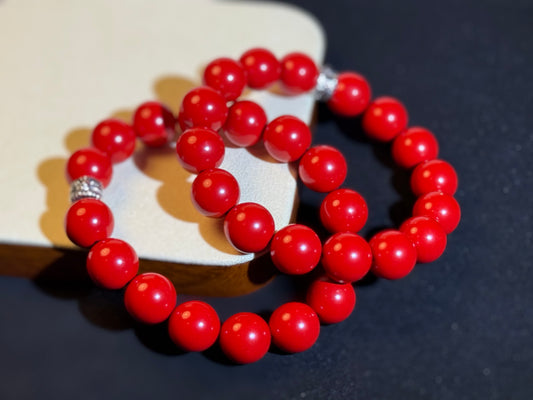 "Scarlet Guardian" Vermilion Bracelet
