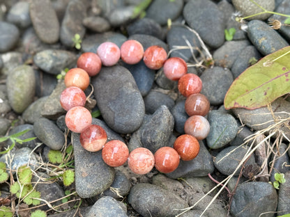 "Ancient Ocean Bloom" Fossilized Coral Bracelet