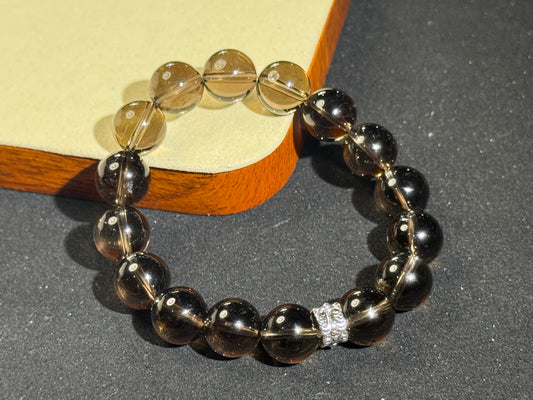 "Smoky Guardian" Smoky Quartz Bracelet