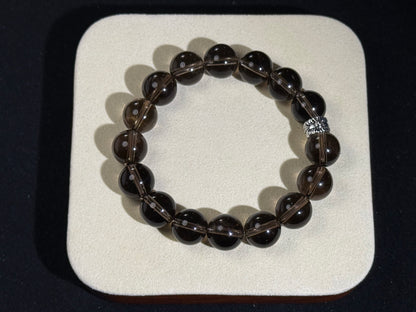 "Smoky Guardian" Smoky Quartz Bracelet