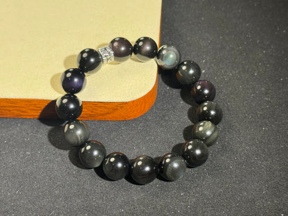 "Shadow Guardian" Obsidian Bracelet 🖤