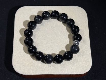 "Shadow Guardian" Obsidian Bracelet 🖤