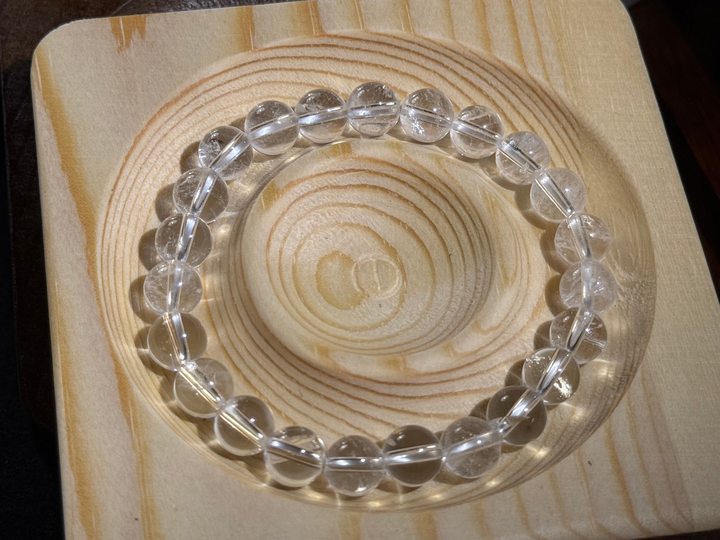 Clear Quartz Crystal Bracelet