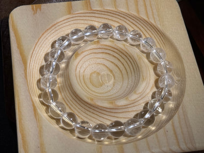 Clear Quartz Crystal Bracelet