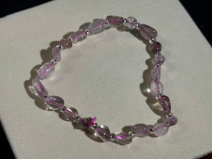 Pulsera de cristal Super Seven Freeform