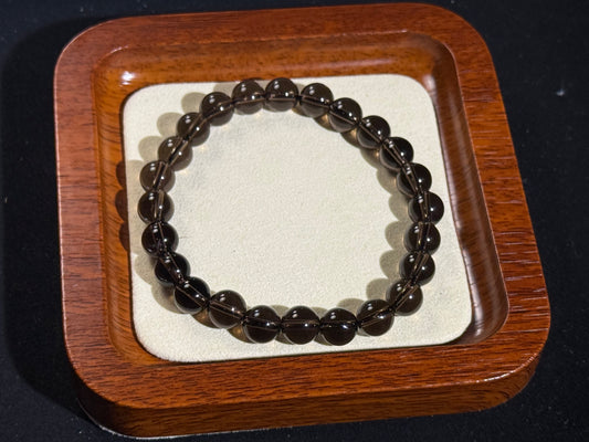Smoky Quartz Crystal Bracelet