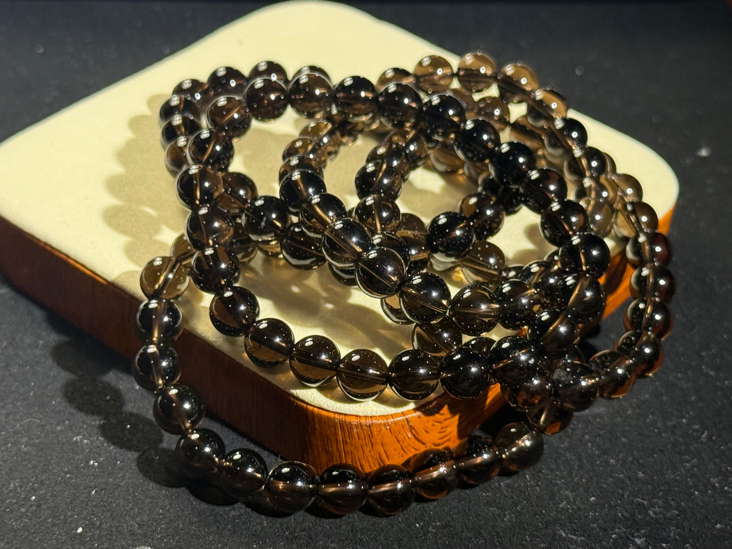 Smoky Quartz Crystal Bracelet