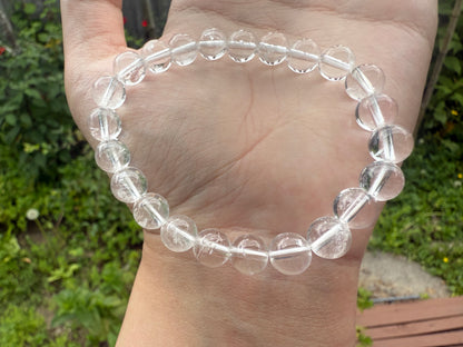 Clear Quartz Crystal Bracelet